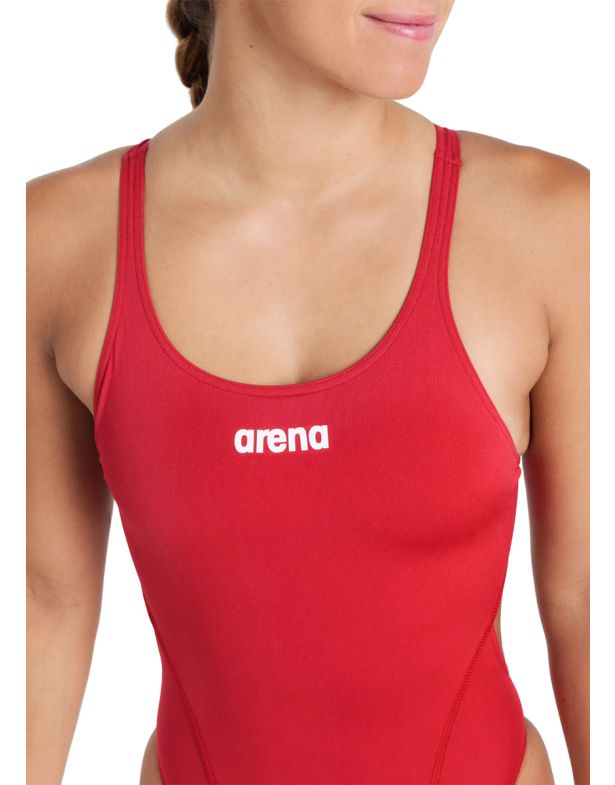 ARENA 004763 Women s Team Swimsuit Tech Solid Red-White 004763 450 ARENA 004763 Women s Team Swimsuit Tech Solid Red-White 004763 450
