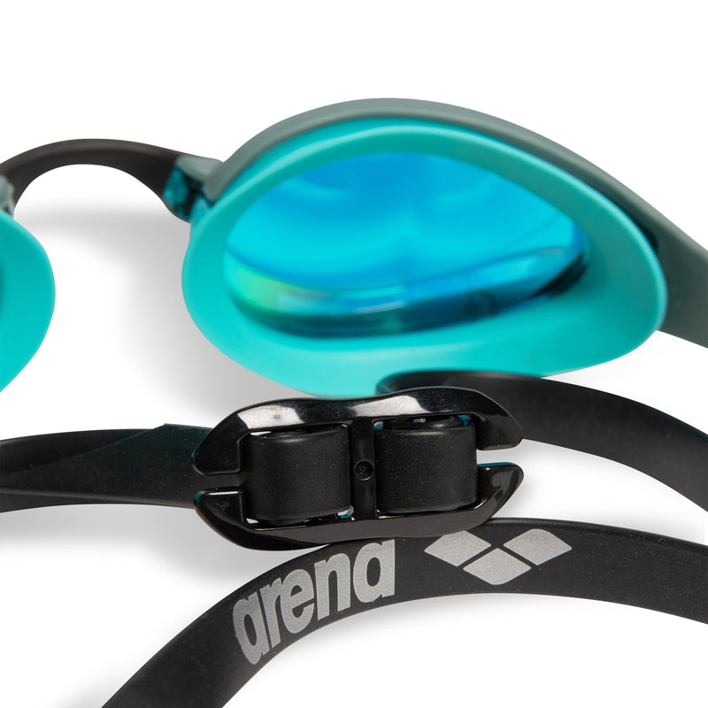 ARENA Goggles COBRA ULTRA SWIPE MIRROR Aqua Sage Peacock 002507 180