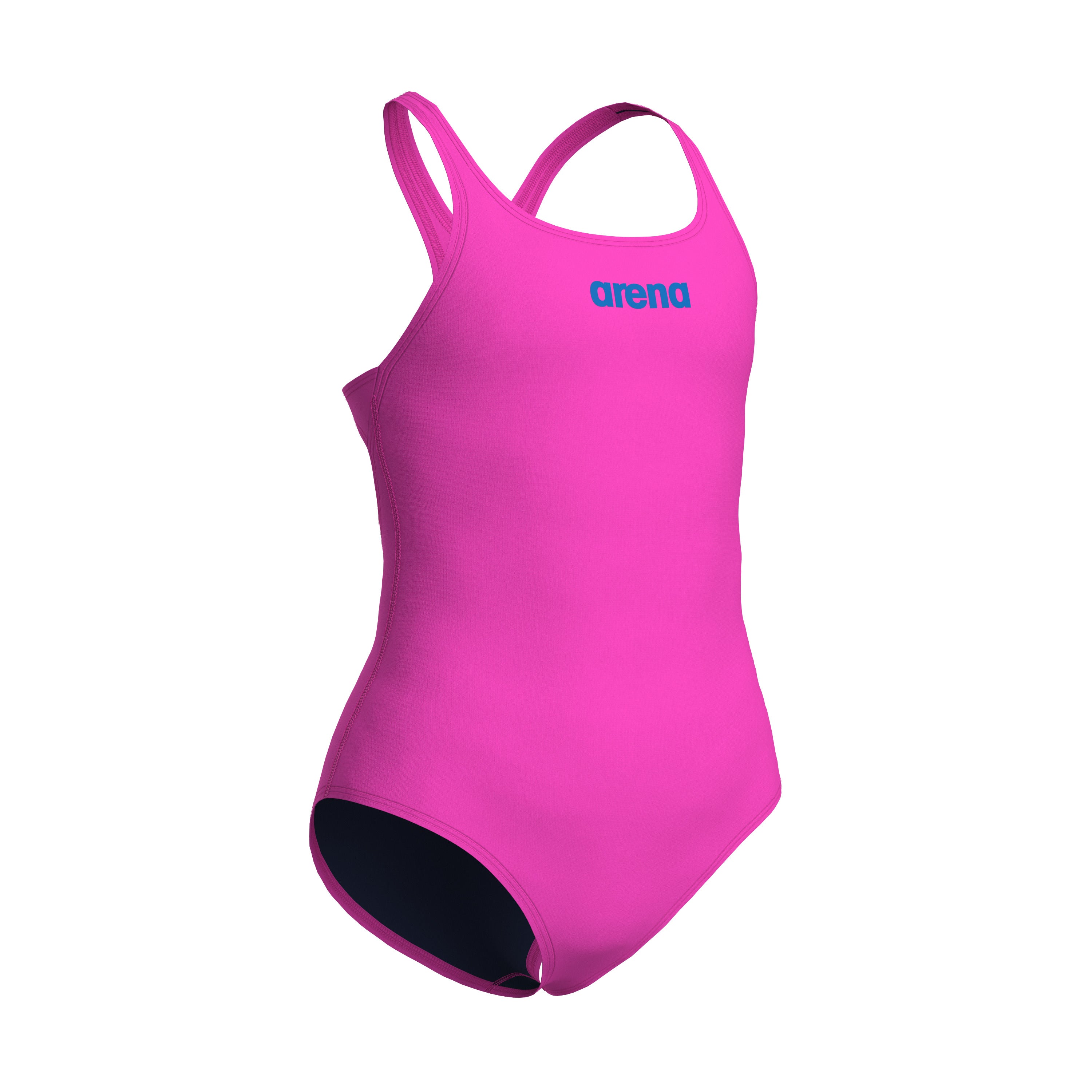ARENA Girls's Team Swim PRO SOLID Shocking Pink-White 004762 908 ARENA Girls's Team Swim PRO SOLID Shocking Pink-White 004762 908