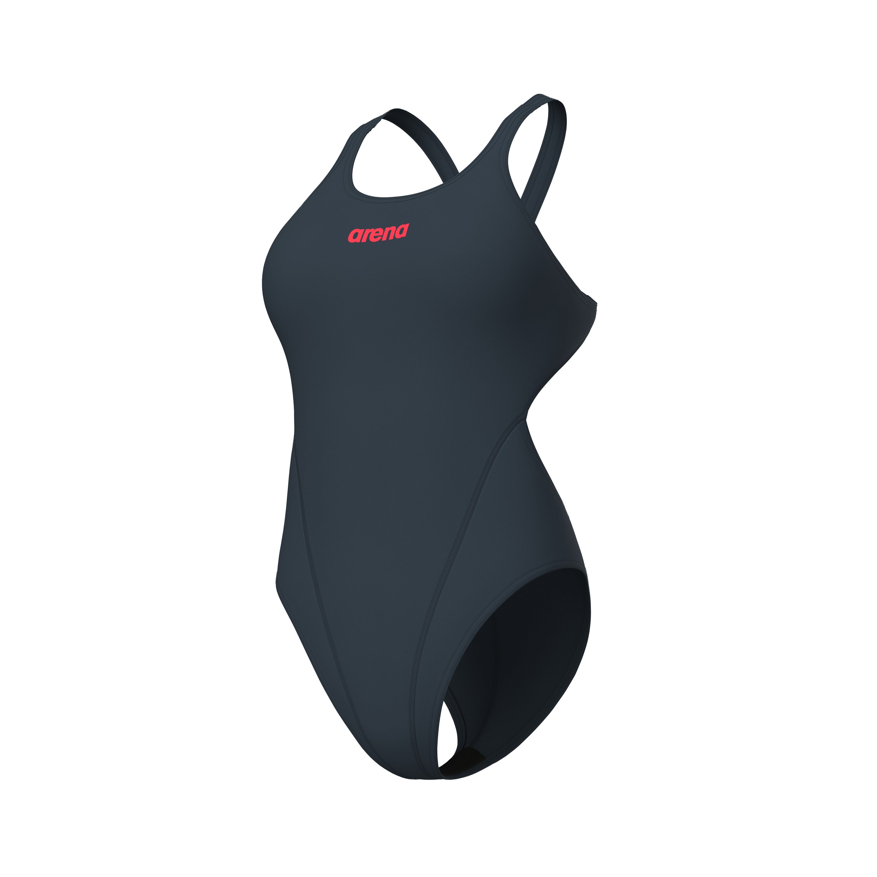 ARENA 004763 Women s Team Swimsuit Tech SolidAsphalt Bright Coral 004763 504 ARENA 004763 Women s Team Swimsuit Tech SolidAsphalt Bright Coral 004763 504