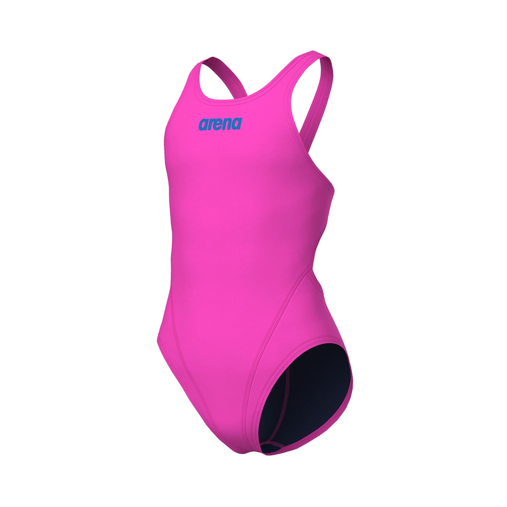 ARENA Girls's Team Swim TECH SOLID Shocking Pink-Blue River 004764 908 ARENA Girls's Team Swim TECH SOLID Shocking Pink-Blue River 004764 908