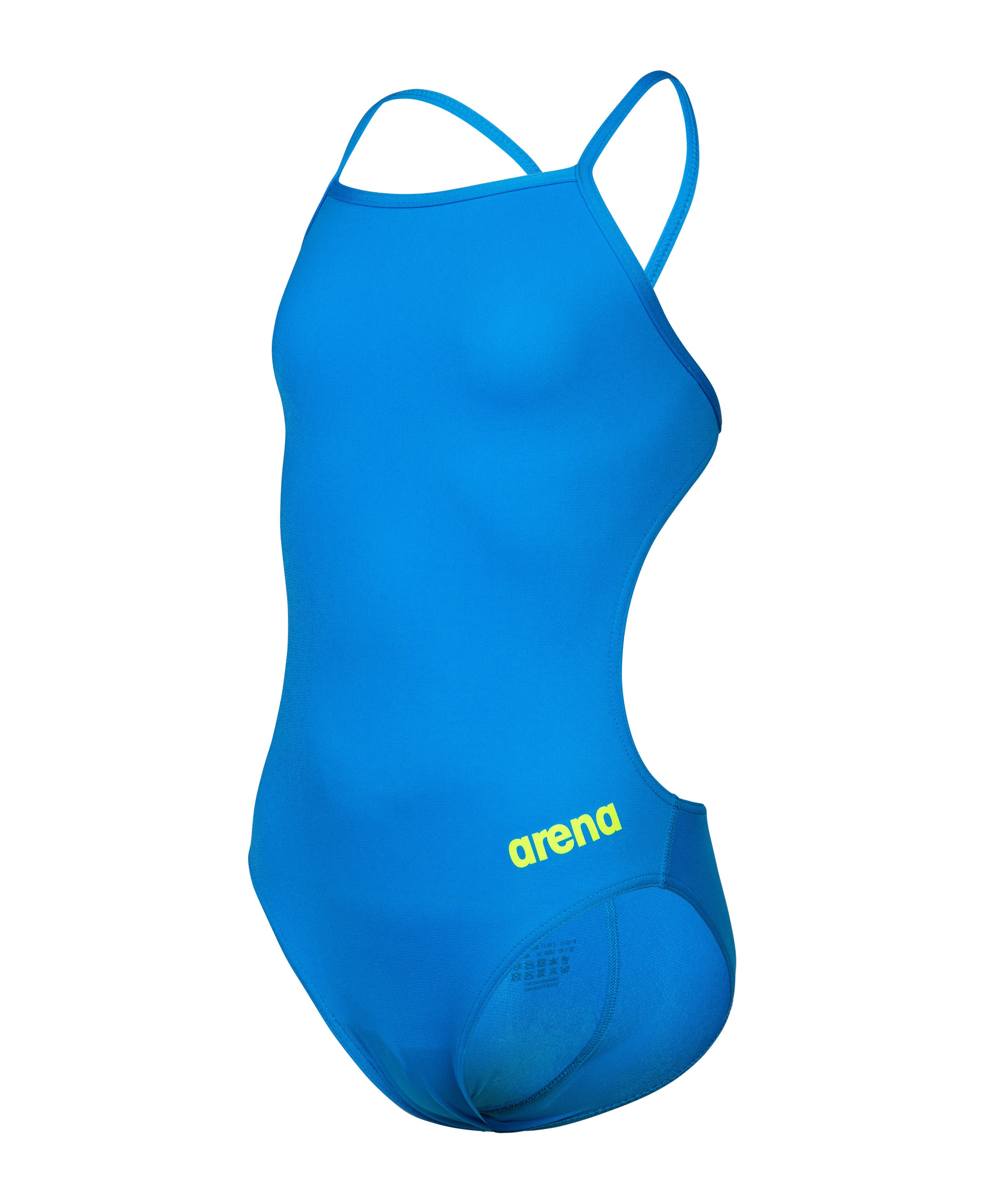 ARENA Girl One-Piece TEAM CHALLENGE SOLID Blue River Artic Lime 004765 860 ARENA Girl One-Piece TEAM CHALLENGE SOLID Blue River Artic Lime 004765 860