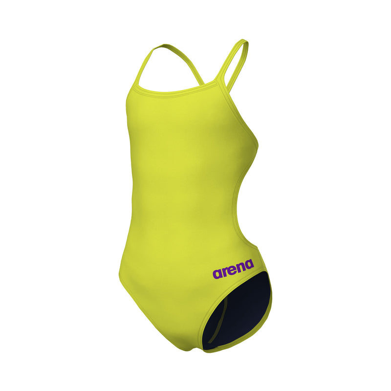 ARENA Girl One-Piece TEAM CHALLENGE SOLID Soft Green 004765 650