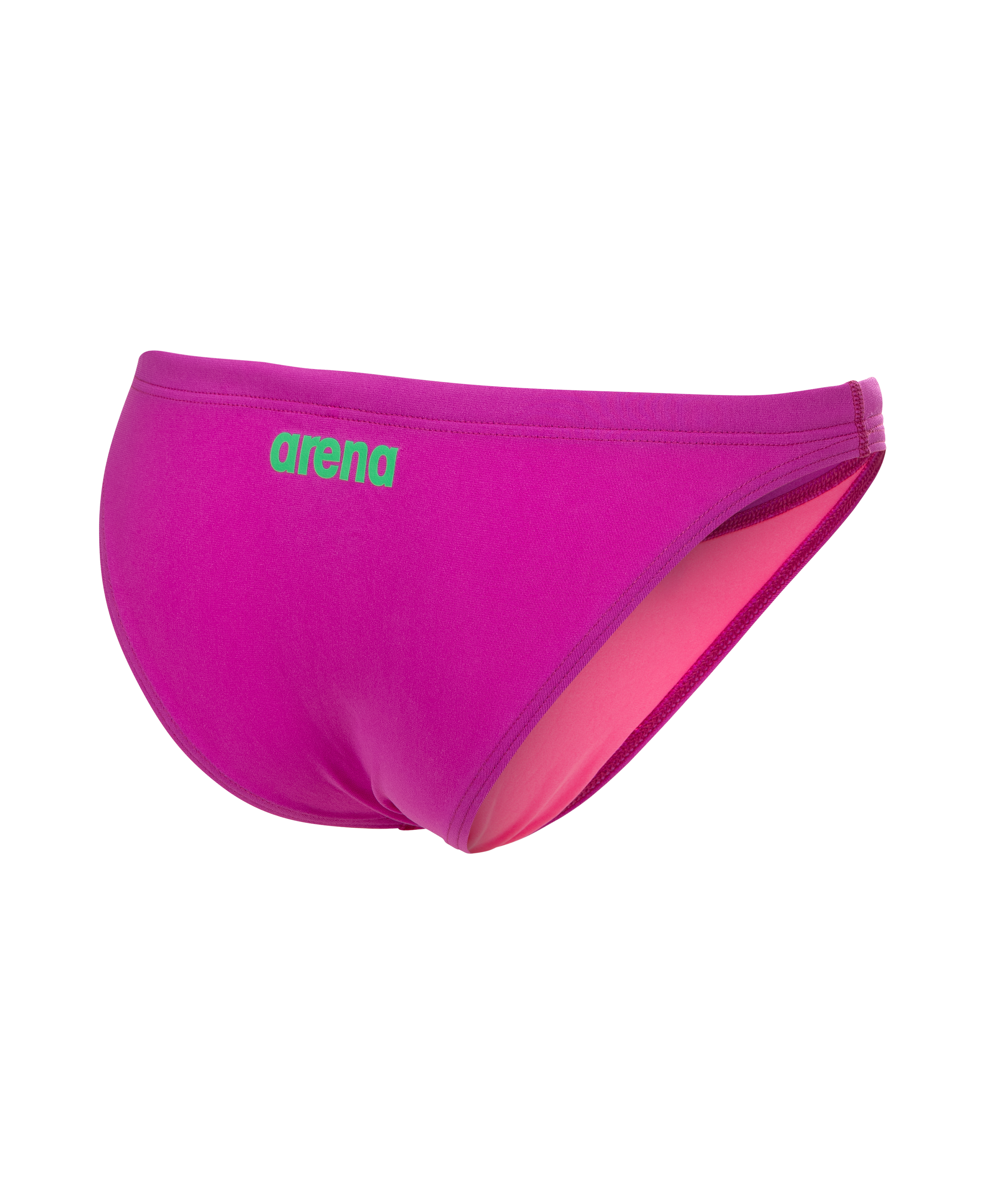 ARENA Team Swim Bottom Solid Donna Very Fuchsia Team Green 004769 906 ARENA Team Swim Bottom Solid Donna Very Fuchsia Team Green 004769 906