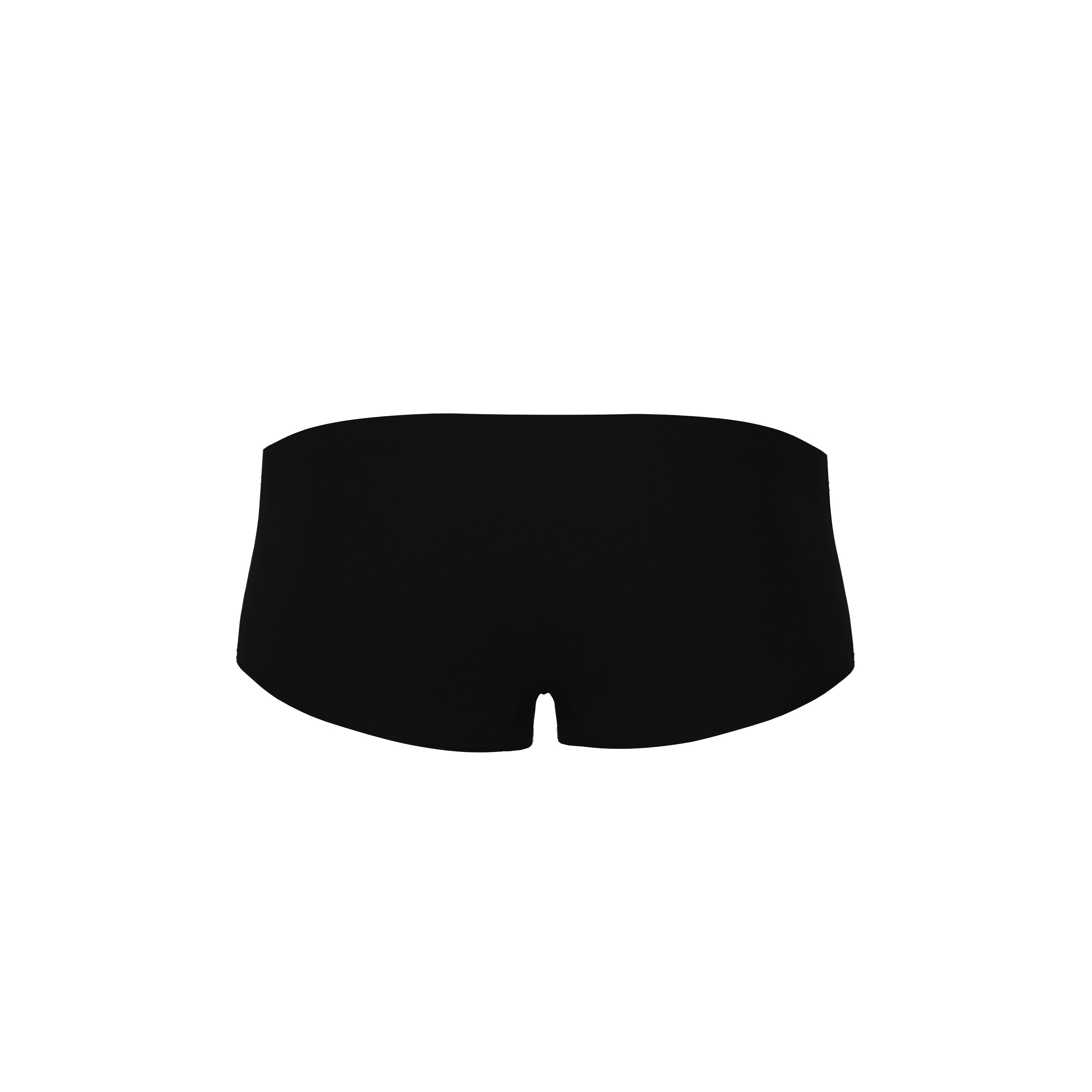 ARENA Men's Team Swim Low Waist SHORT Solid 004775 550 Black White ARENA Men's Team Swim Low Waist SHORT Solid 004775 550 Black White