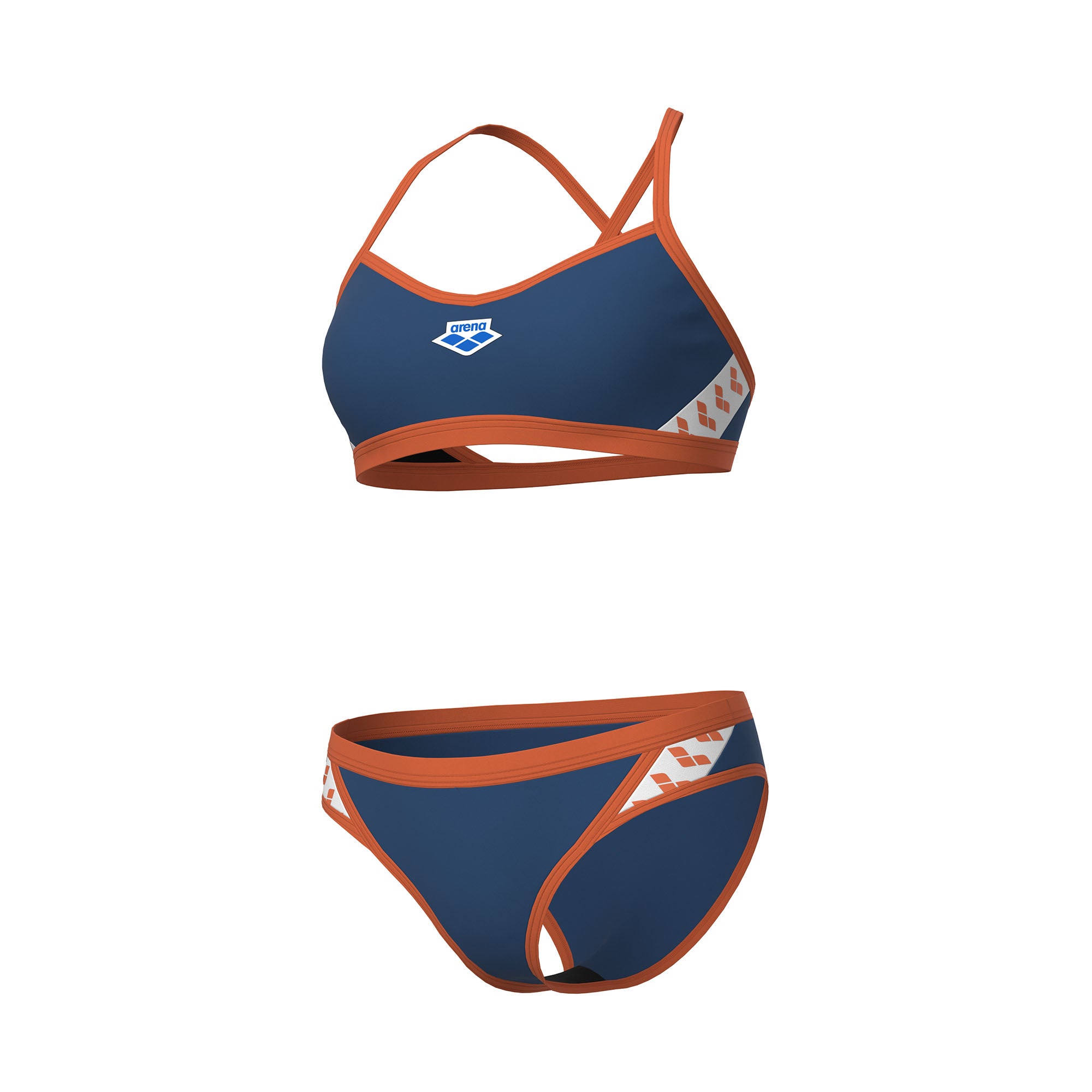 Arena Icons Bikini Solid Cross Back Womens 005037 751 Royal Naspola Arena Icons Bikini Solid Cross Back Womens 005037 751 Royal Naspola