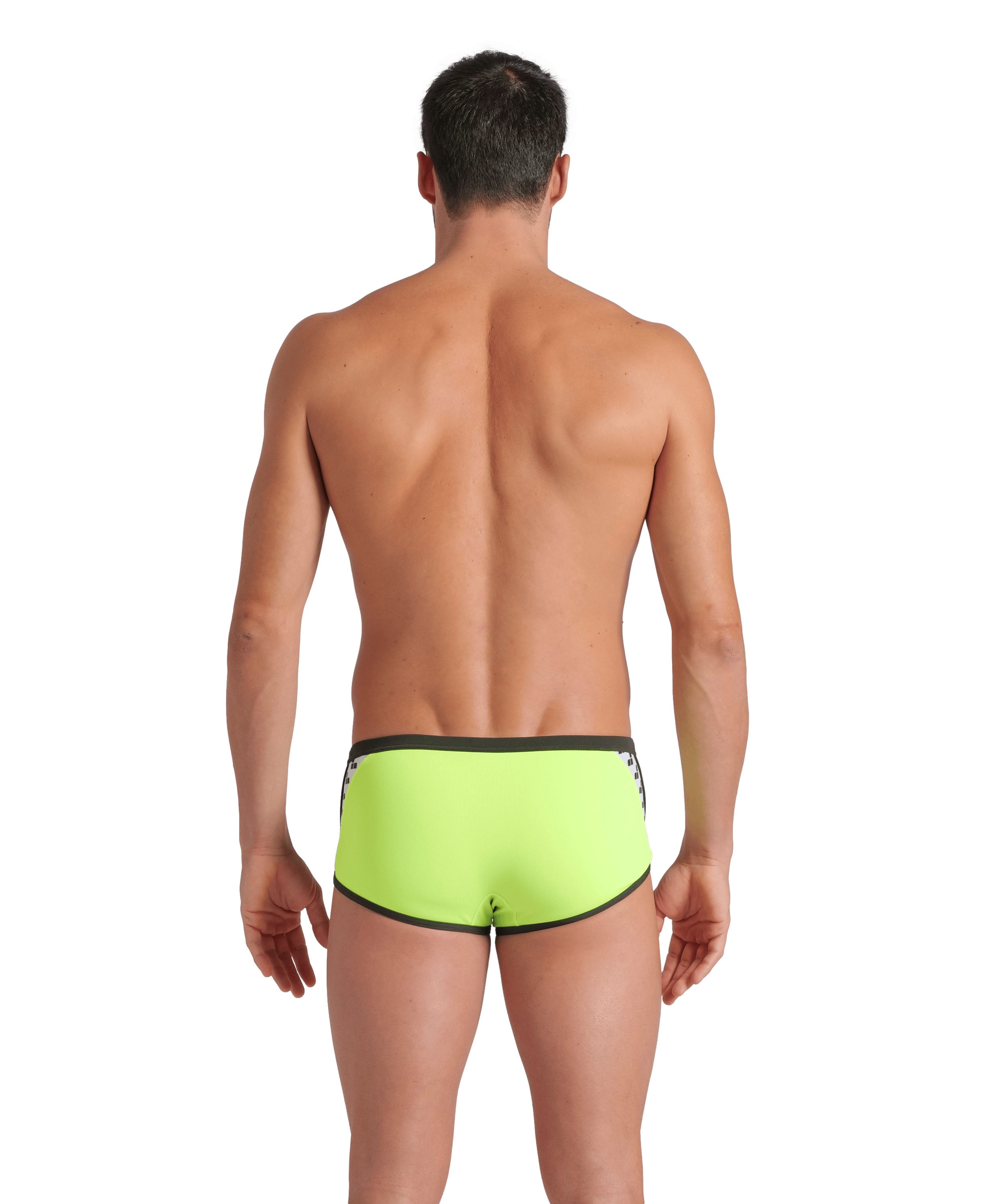 ARENA Man Low Waist Short ICONS SWIM SOLID Artic Lime Dark Sage 005046 660 ARENA Man Low Waist Short ICONS SWIM SOLID Artic Lime Dark Sage 005046 660