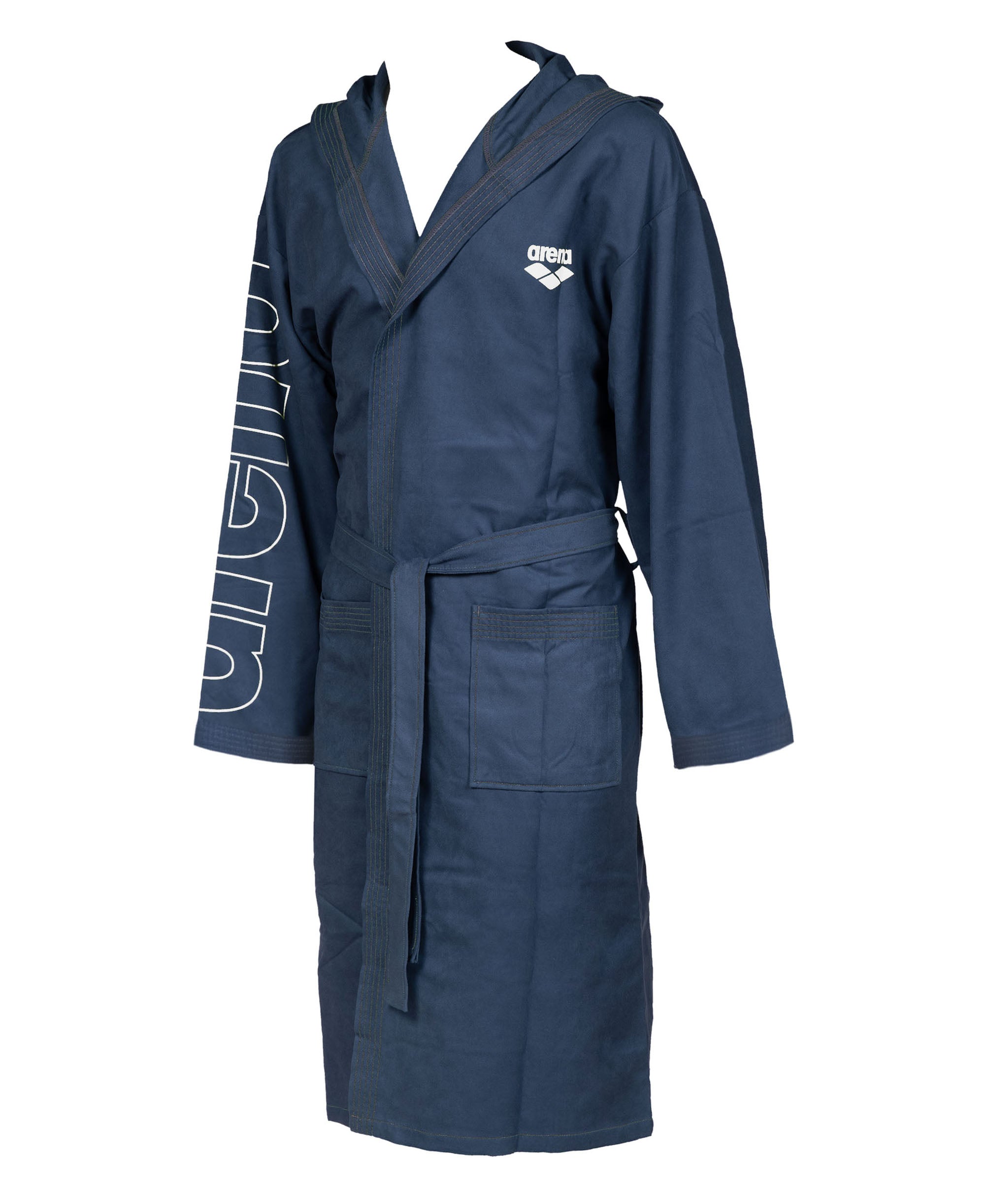 ARENA Accappatoio Zeal Plus Adulto Navy-White 005308 201 ARENA Accappatoio Zeal Plus Adulto Navy-White 005308 201