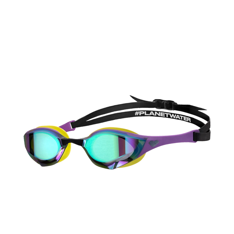ARENA Goggles COBRA EDGE SWIPE MIRROR Emearld Plum Cyber Lime 006870 170