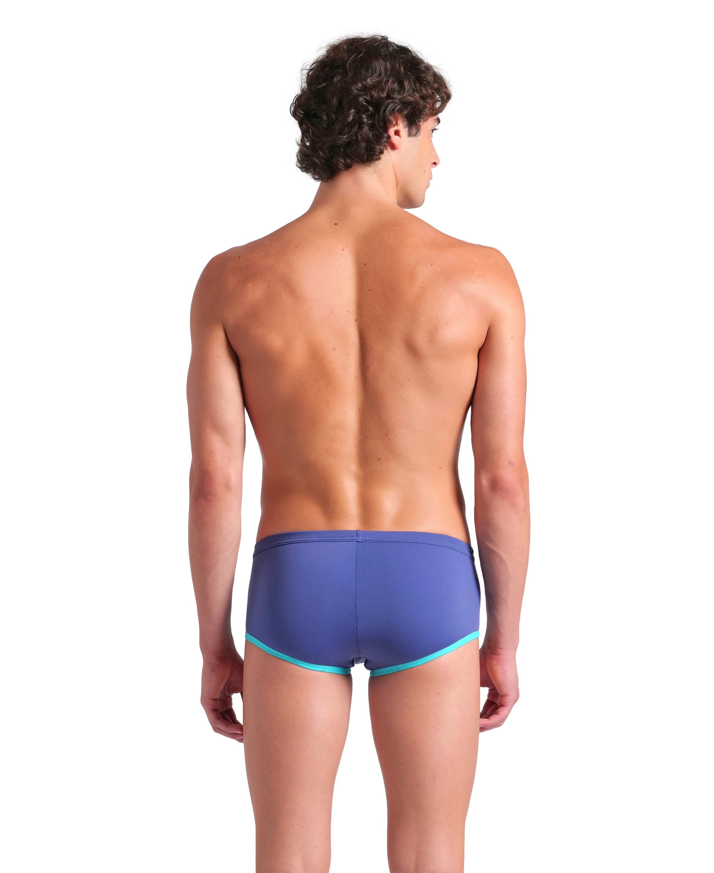 ARENA Men One Low Waist Short Big Logo Future Dusk Water 008549 889 ARENA Men One Low Waist Short Big Logo Future Dusk Water 008549 889