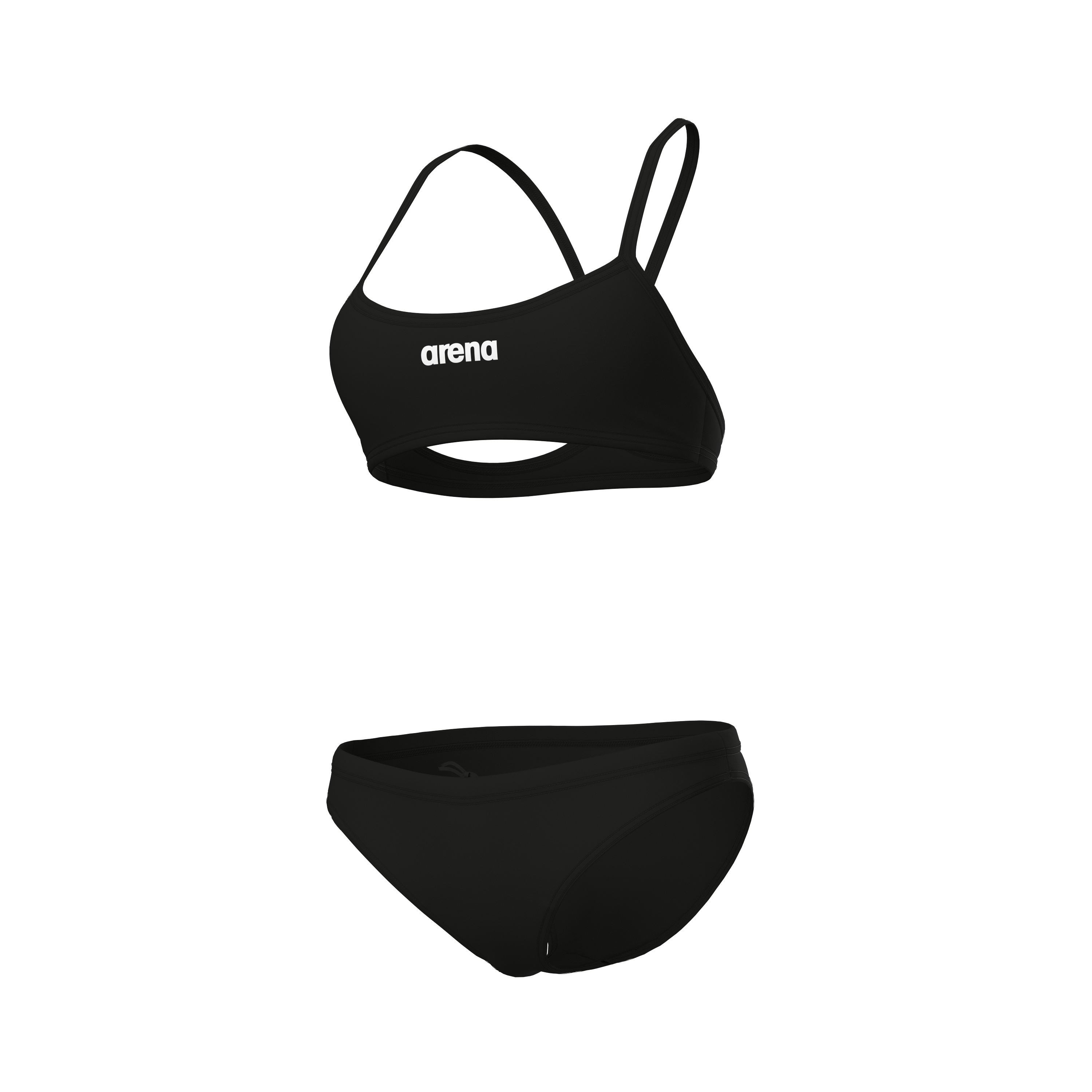 Arena Bikini Bandeau Solid Donna Black 008818550 Arena Bikini Bandeau Solid Donna Black 008818550