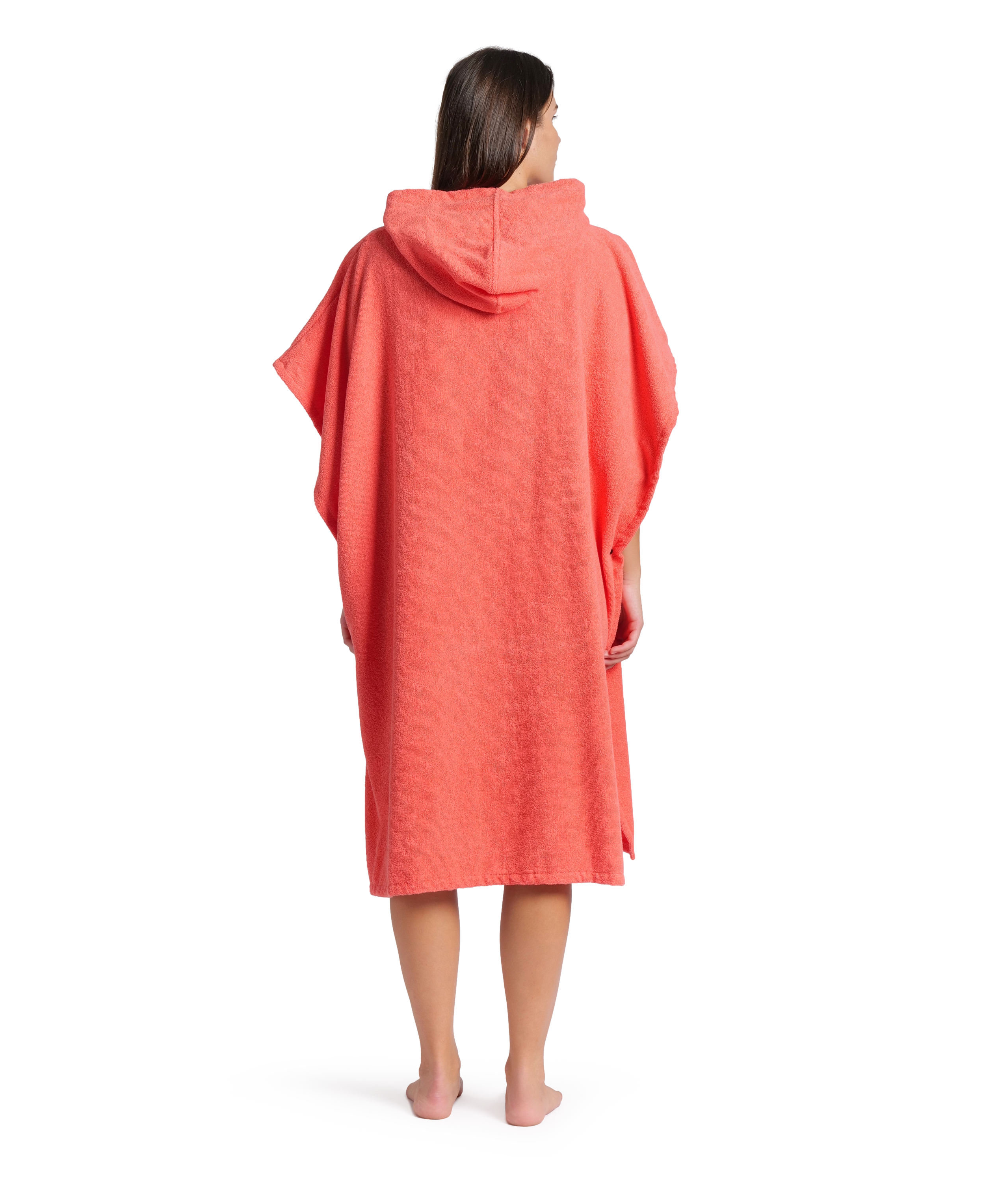 ARENA Accappatoio Poncho 009651 300 Calypso Coral White ARENA Accappatoio Poncho 009651 300 Calypso Coral White