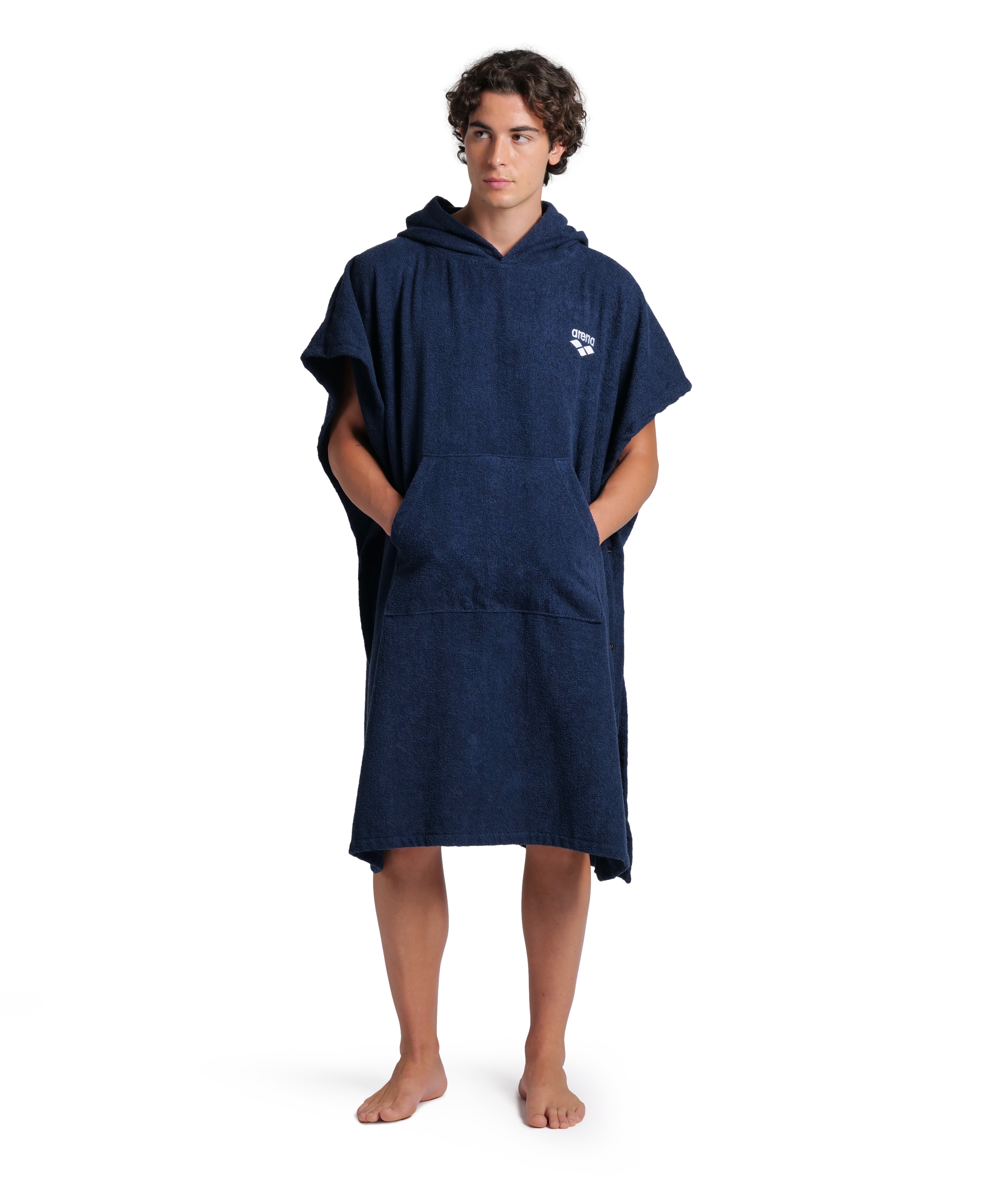 ARENA Accappatoio Poncho 009651 700 Navy White ARENA Accappatoio Poncho 009651 700 Navy White