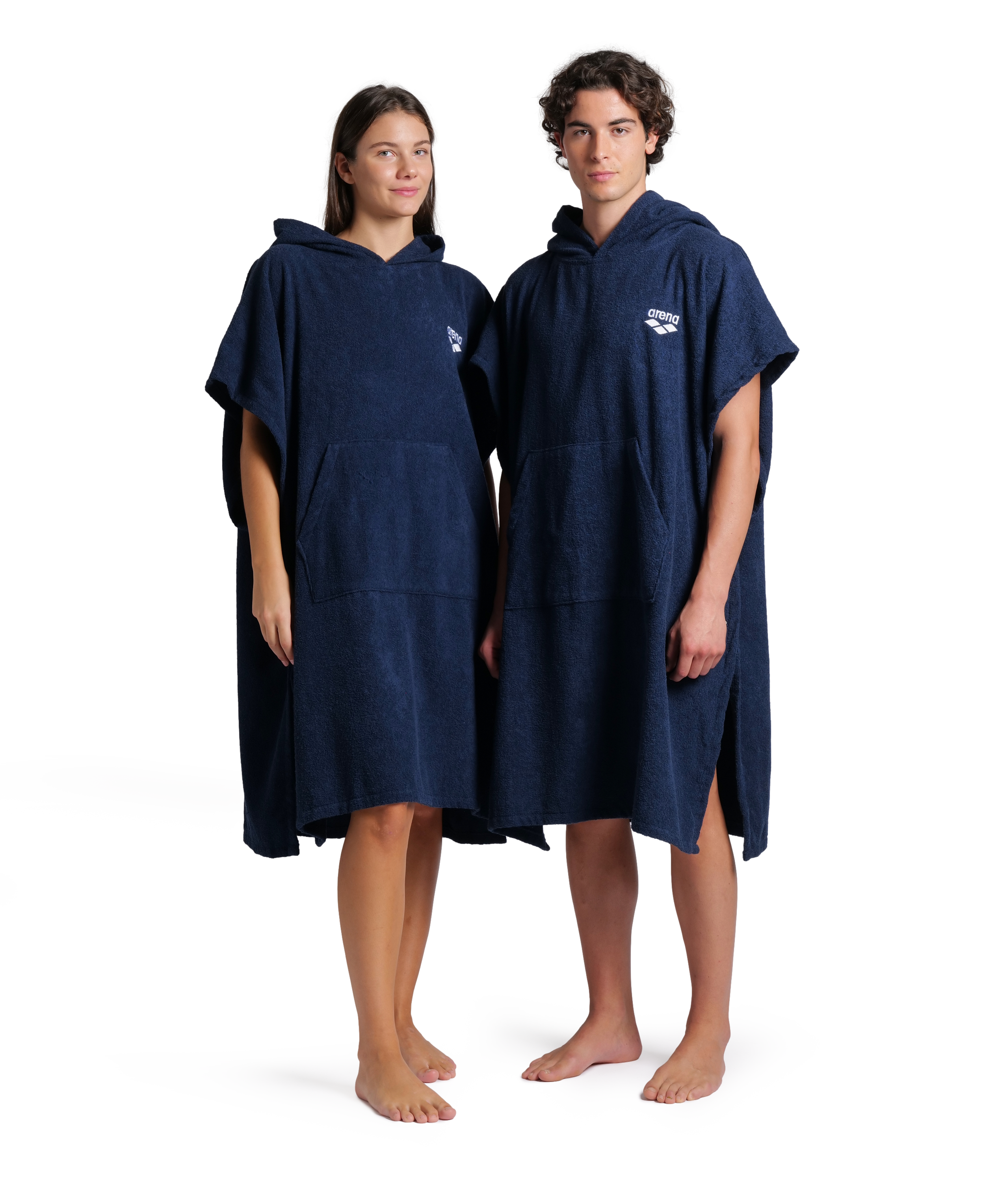 ARENA Accappatoio Poncho 009651 700 Navy White ARENA Accappatoio Poncho 009651 700 Navy White