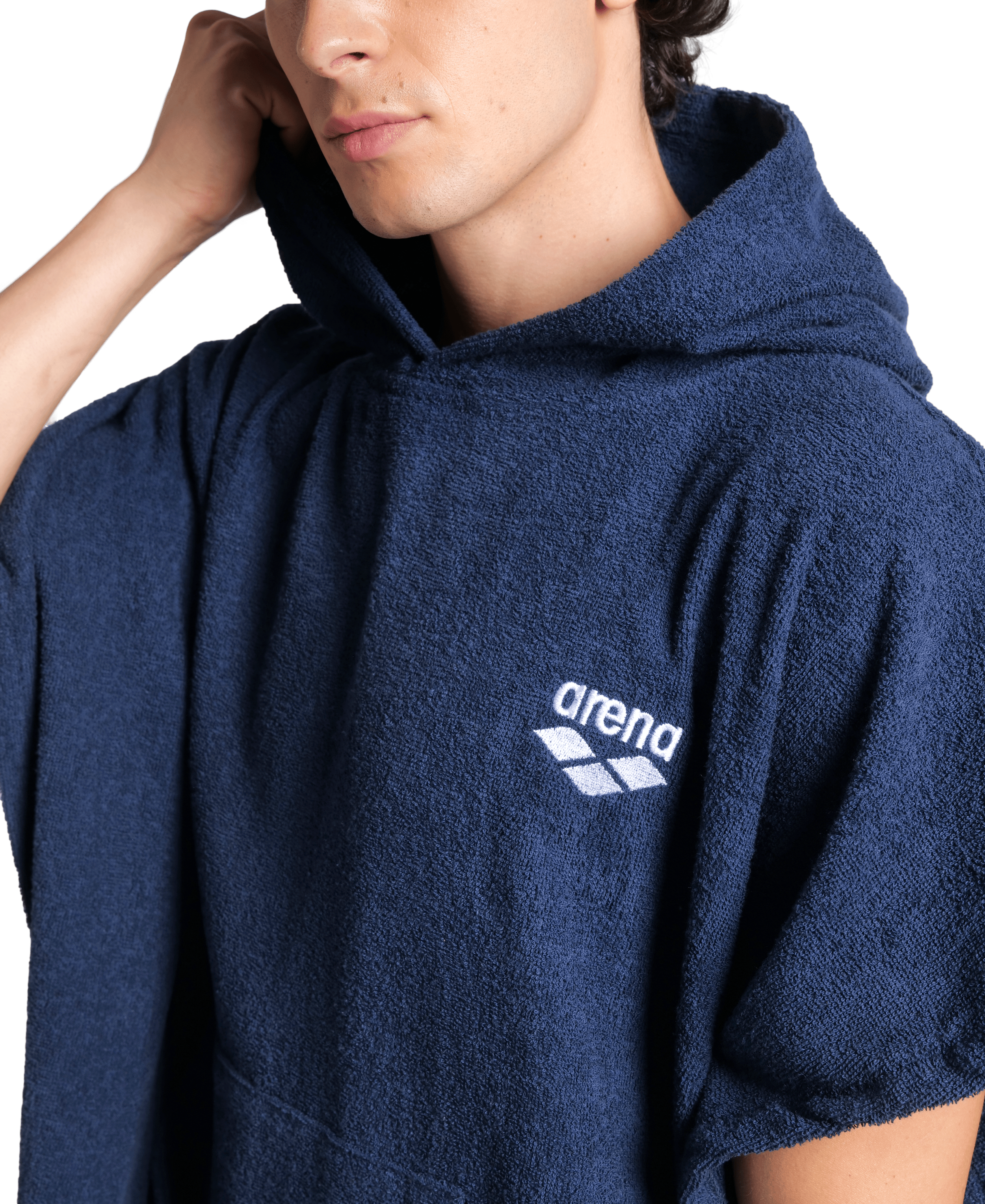 ARENA Accappatoio Poncho 009651 700 Navy White ARENA Accappatoio Poncho 009651 700 Navy White