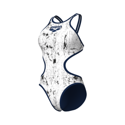 ARENA Woman One Piece ONE LACQUER 010267 157 Multi White-Navy ARENA Woman One Piece ONE LACQUER 010267 157 Multi White-Navy