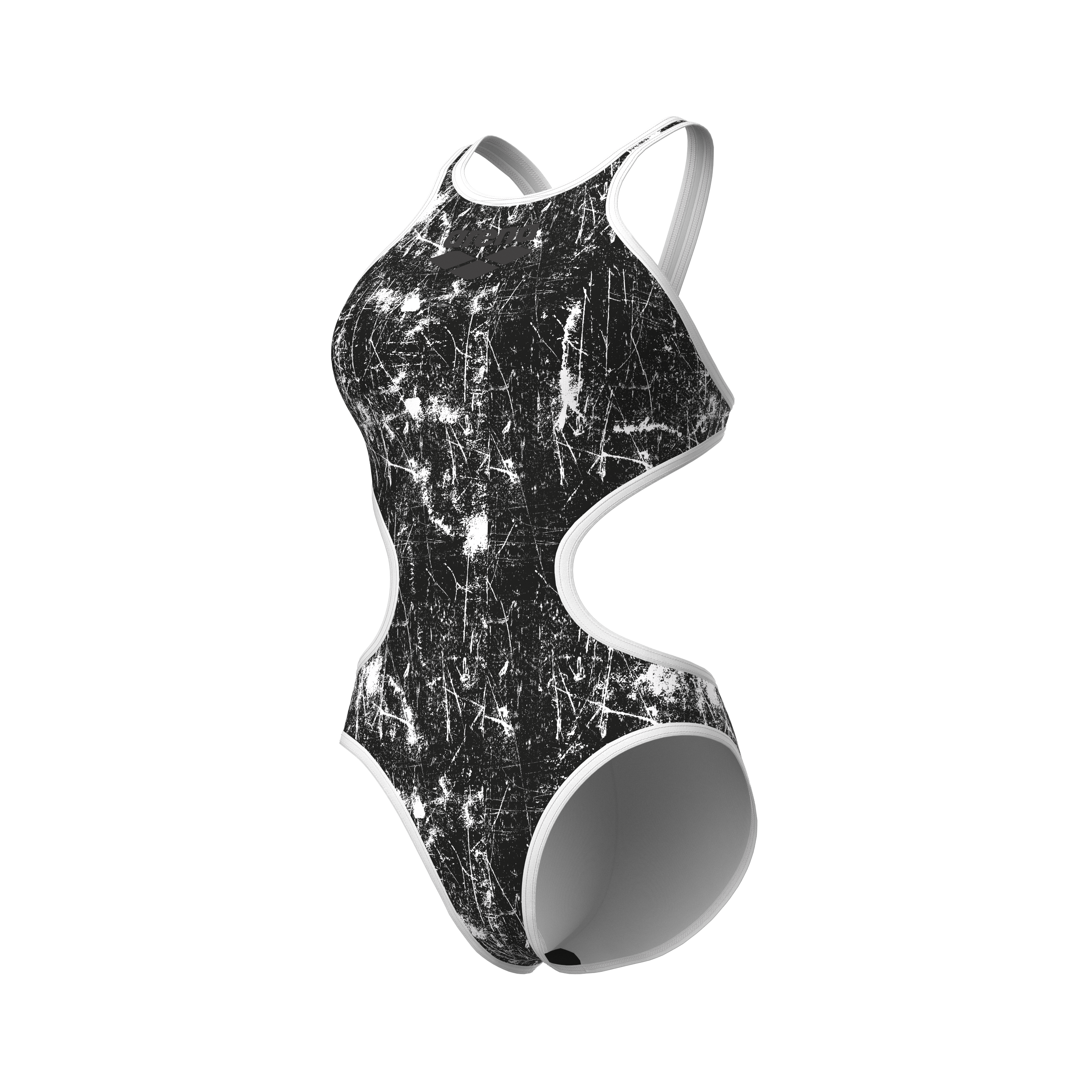 ARENA Woman One Piece ONE LACQUER 010267 551 Multi Black-White ARENA Woman One Piece ONE LACQUER 010267 551 Multi Black-White