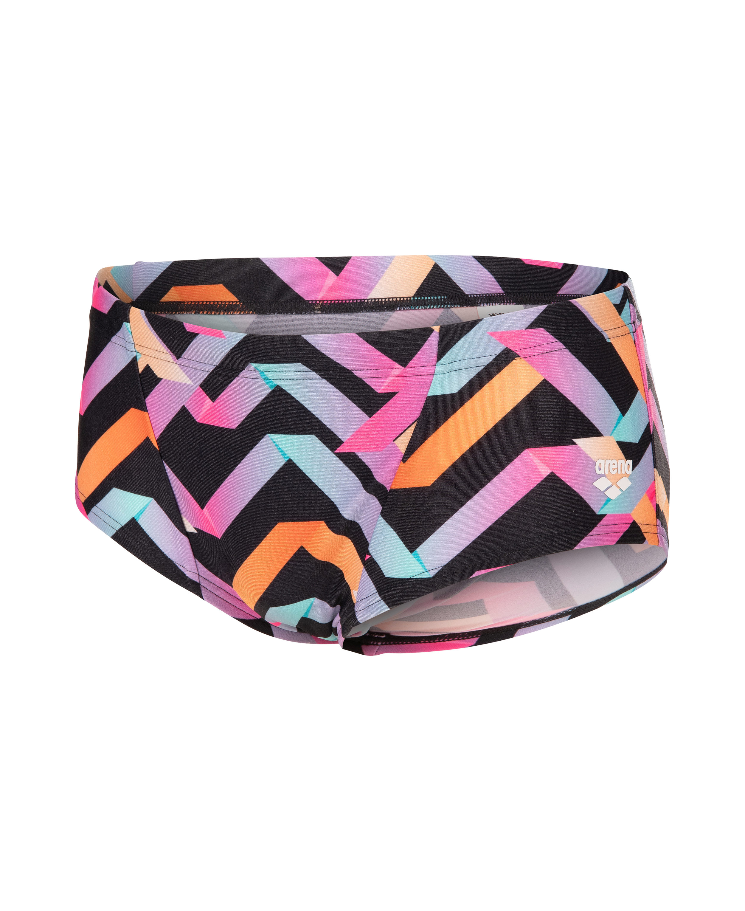 ARENA Men Texture Swim Low Waist Short Black Multi 010731 550 ARENA Men Texture Swim Low Waist Short Black Multi 010731 550