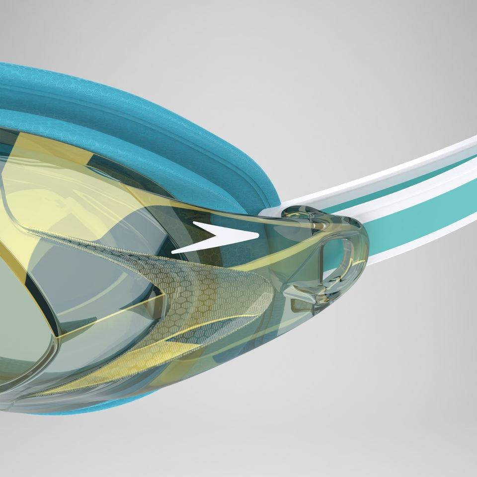 SPEEDO Goggles VANQUISHER 3.0 MIRROR WOMEN 004736 15063 Blue Gold SPEEDO Goggles VANQUISHER 3.0 MIRROR WOMEN 004736 15063 Blue Gold