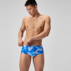 SPEEDO Man Brief Printed cm 13.5 00518818761 Wash Lagoon Blue