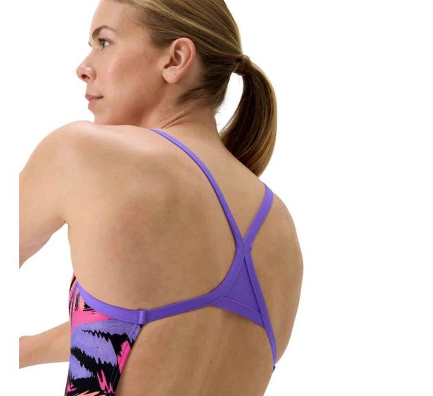 SPEEDO Woman Printed Turnback 00516418756 Fusion Flare Indigo Glow SPEEDO Woman Printed Turnback 00516418756 Fusion Flare Indigo Glow