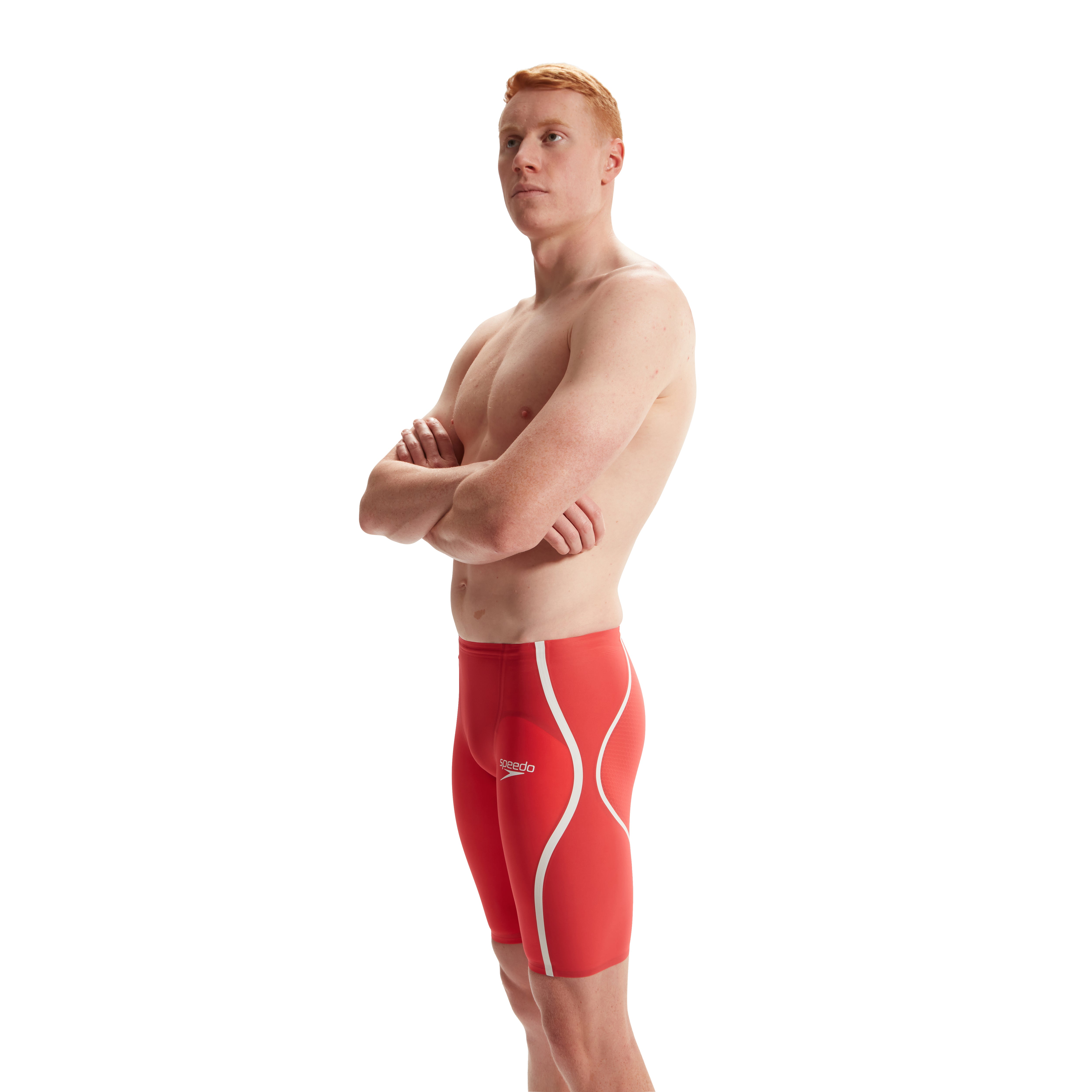 SPEEDO Man Jammer Competition LZR PURE INTENT 2.0 HW 15858 H728 Flame Red/White SPEEDO Man Jammer Competition LZR PURE INTENT 2.0 HW 15858 H728 Flame Red/White