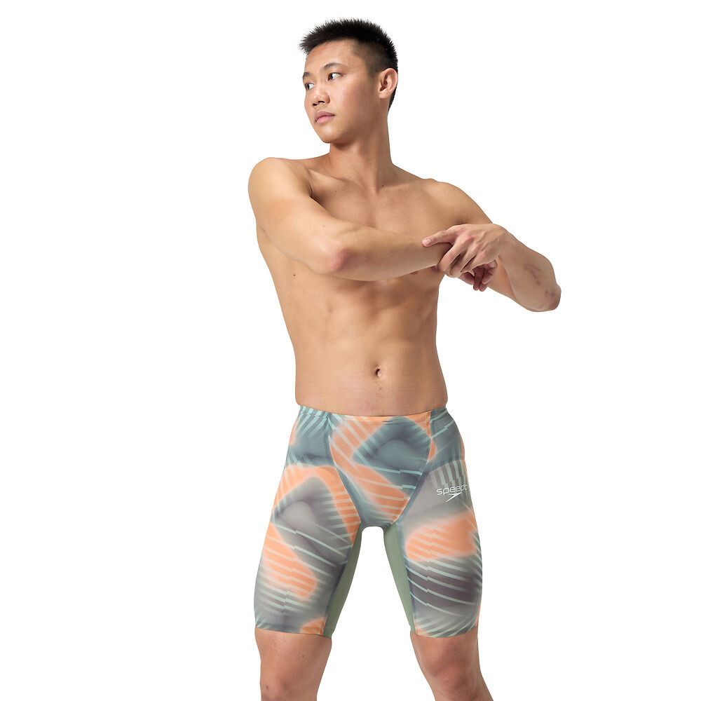 SPEEDO Man Jammer Competition LZR PURE VALOR 2.0 HIGH WAIST 15862 H786 Green/Orange SPEEDO Man Jammer Competition LZR PURE VALOR 2.0 HIGH WAIST 15862 H786 Green/Orange
