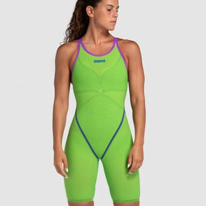 ARENA Woman Powerskin PRIMO Emerald Boa Open Back SL 007768 200