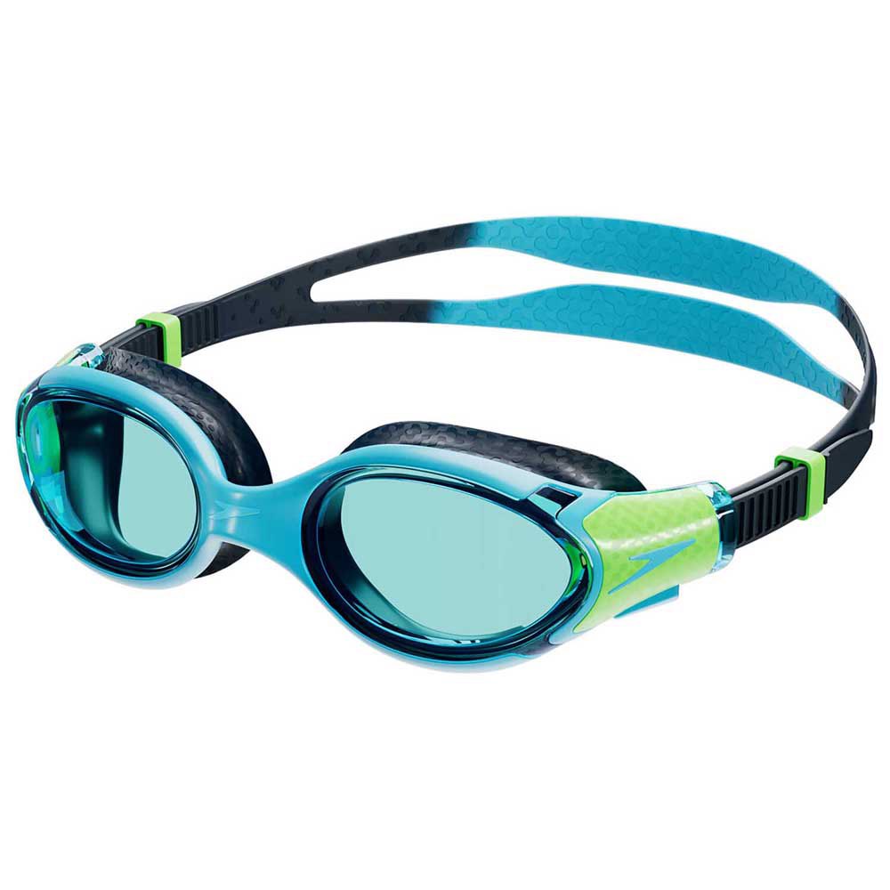 Speedo Occhialini Da Nuoto Azzurri Trasparenti - Modello 8-00336316251, Lenti Trasparenti, Cinghie In Silicone, Taglia Unica, Per Nuoto In Piscina