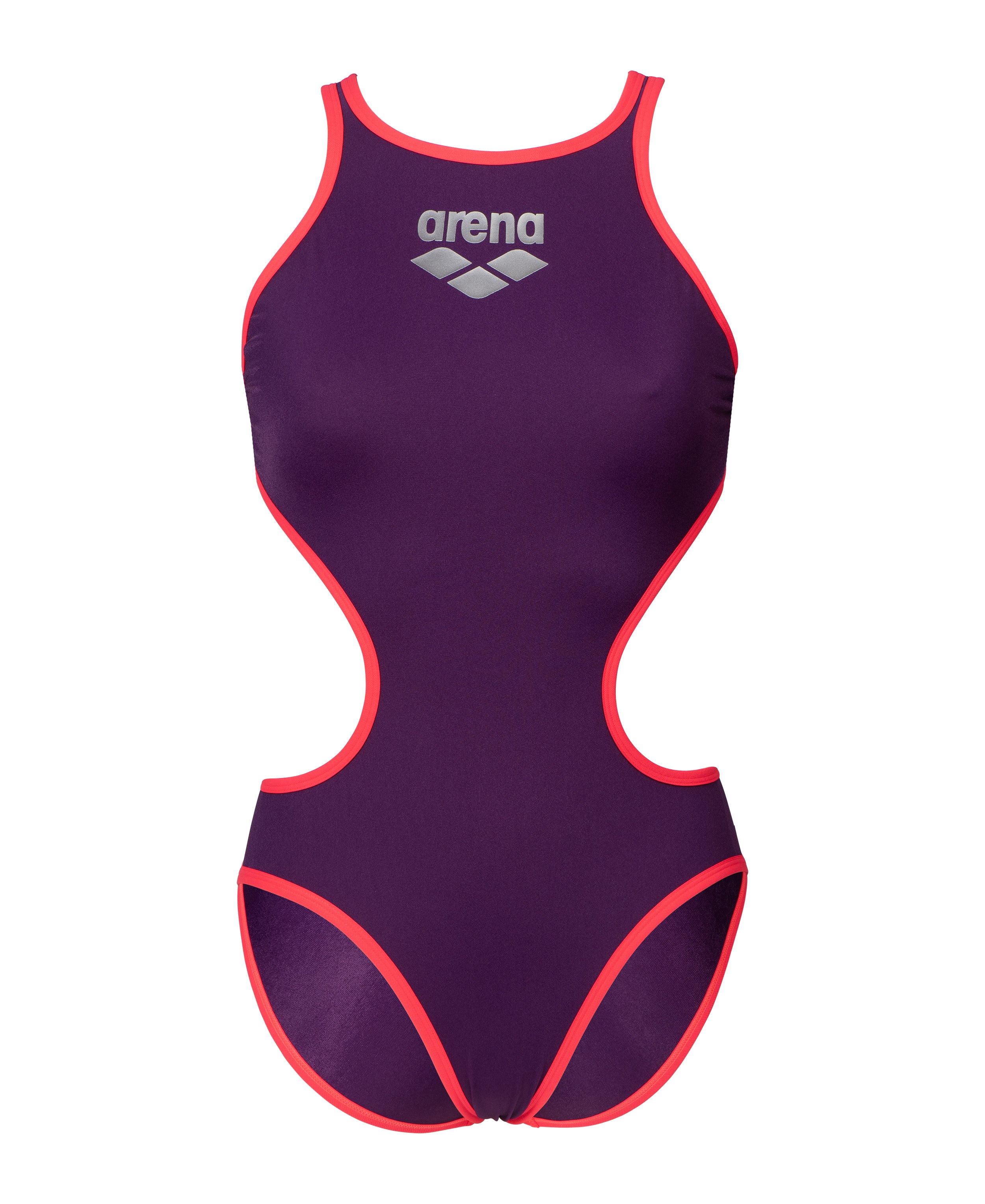 ARENA Woman One Piece ONE BIGLOGO 001198 998 Pum Bright Coral ARENA Woman One Piece ONE BIGLOGO 001198 998 Pum Bright Coral