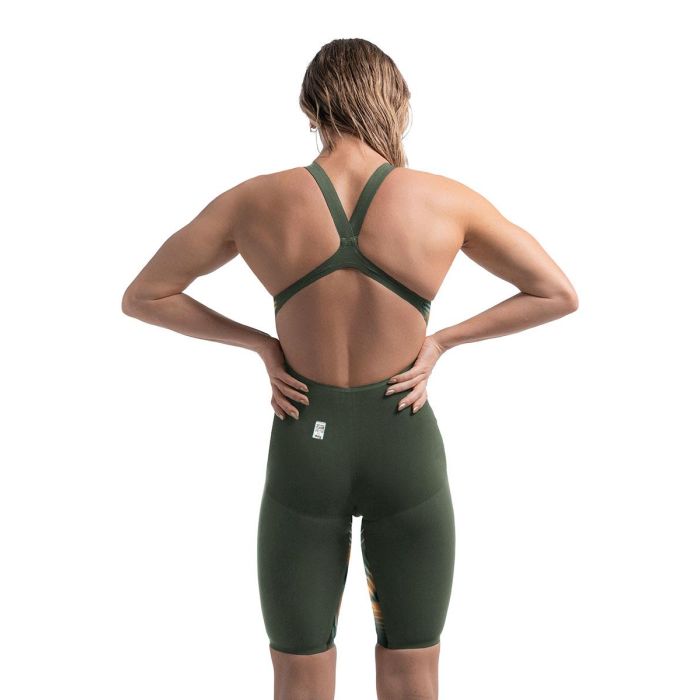 SPEEDO Woman Open Back Competition LZR PURE VALOR 2.0 15859 H785 Green/Orange SPEEDO Woman Open Back Competition LZR PURE VALOR 2.0 15859 H785 Green/Orange