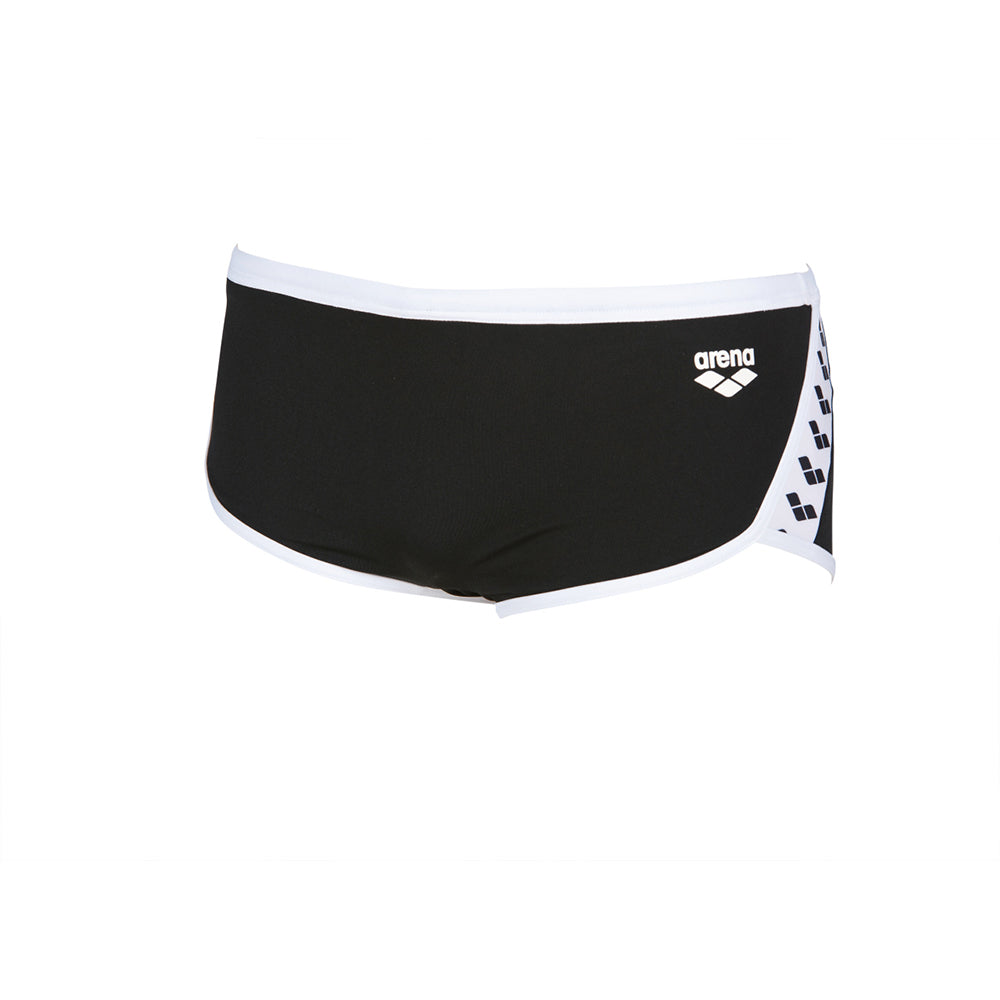 ARENA Man Low Waist Short TEAM STRIPE 001280 Costume Arena TEAM STRIPE Low Waist nero