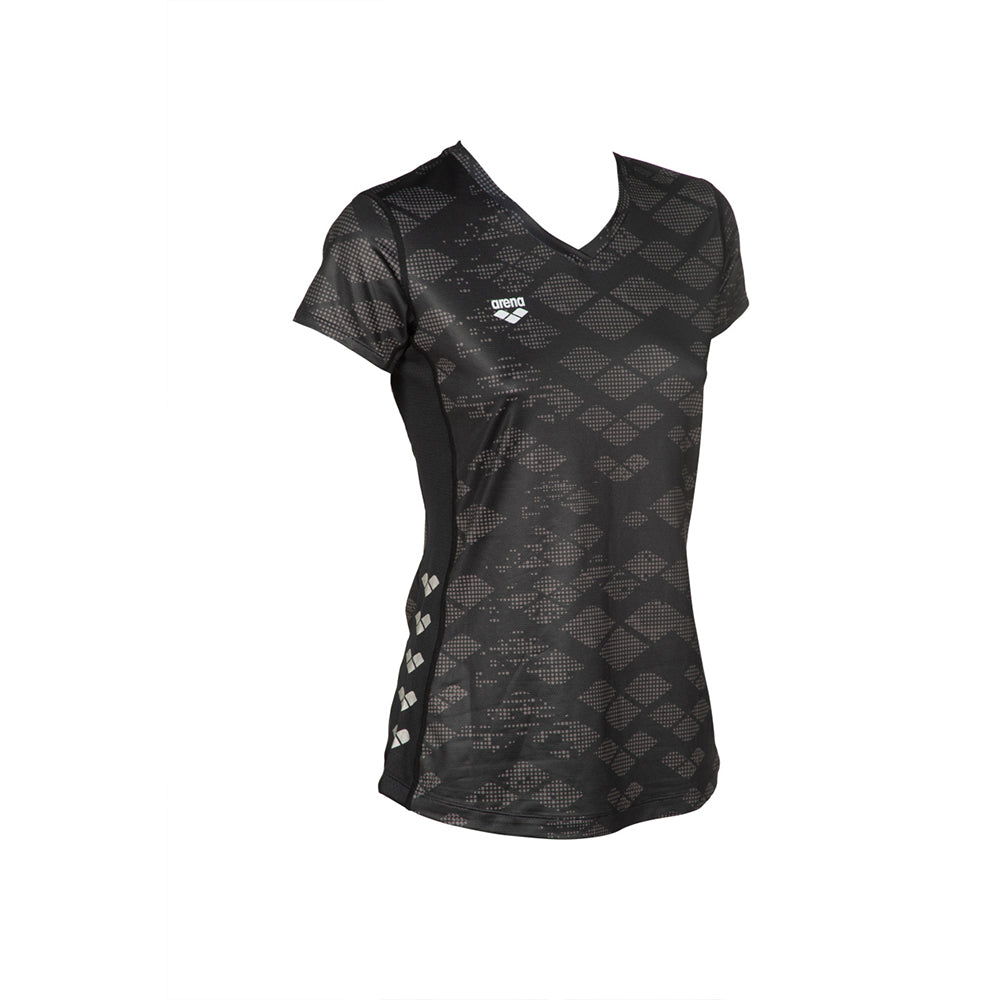 ARENA Woman T-Shirt Short Sleeve RUN MESH SOLID 001541 ARENA Woman T-Shirt Short Sleeve RUN MESH SOLID 001541