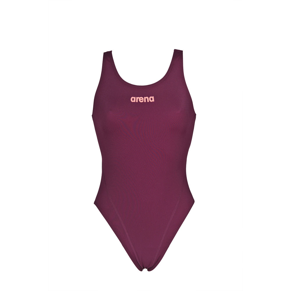 ARENA Woman One Piece SOLID SWIM TECH HIGH 2A241 ARENA Woman One Piece SOLID SWIM TECH HIGH 2A241