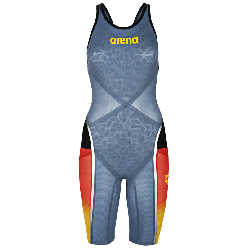 ARENA Woman Open Back Competition CARBON ULTRA NATIONAL COLOR 2A312E