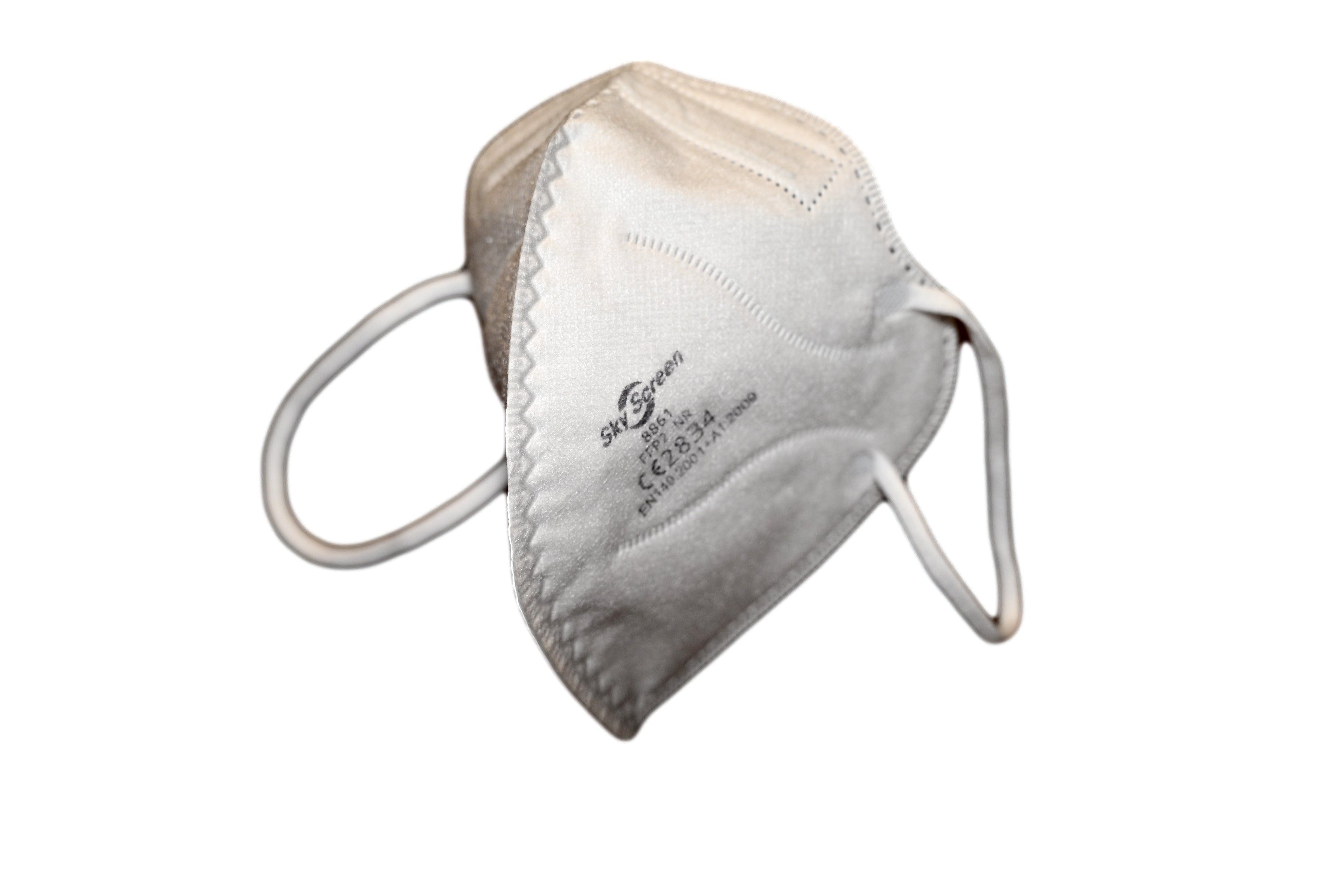 Mascherina Professionale FFP2 in confezione singola pieghevole senza valvola 8861 Mascherina Professionale FFP2 in confezione singola pieghevole senza valvola 8861