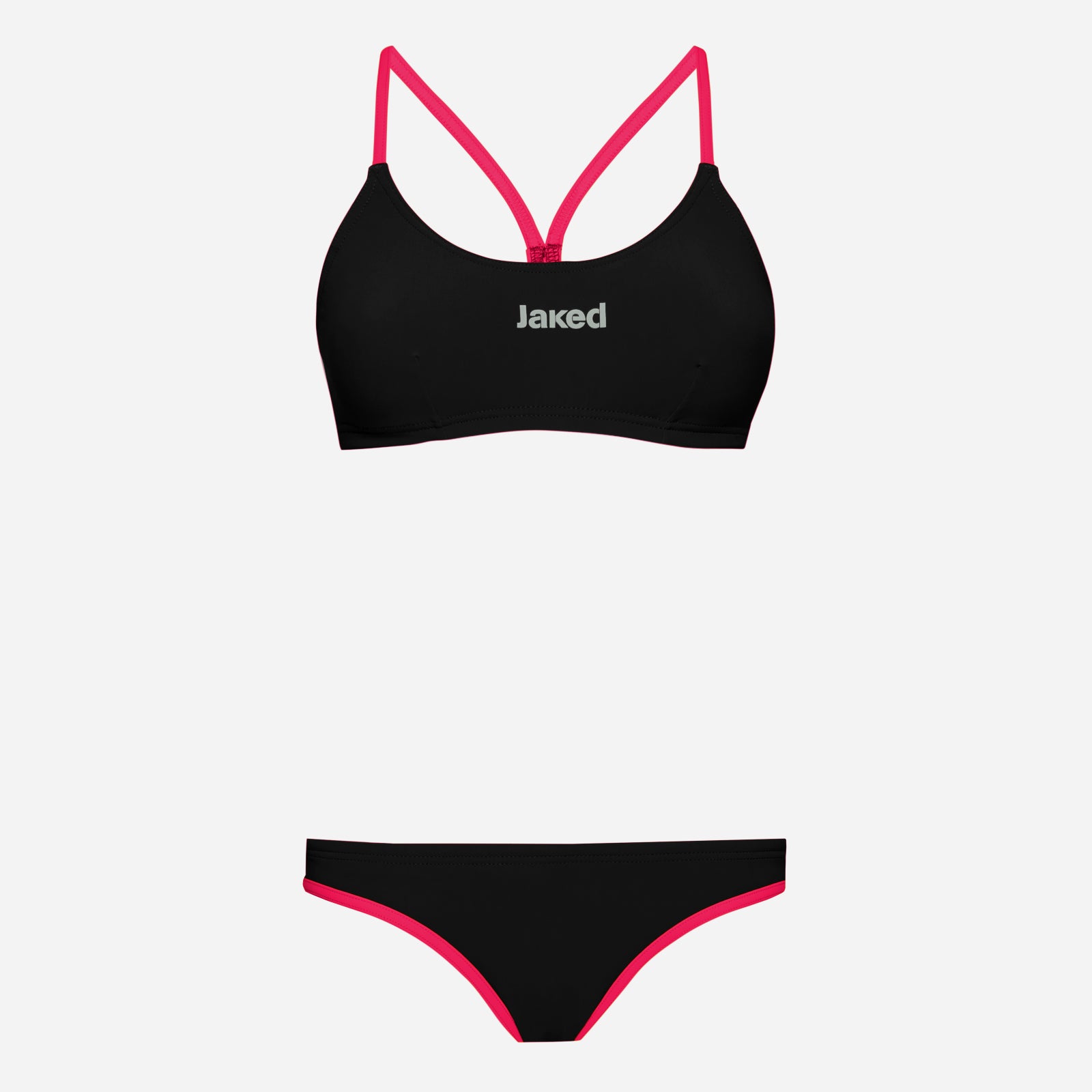 JAKED donna Bikini Tecnico FIRENZE JCTBD99002 Costume Jaked Firenze Fucsia/Black