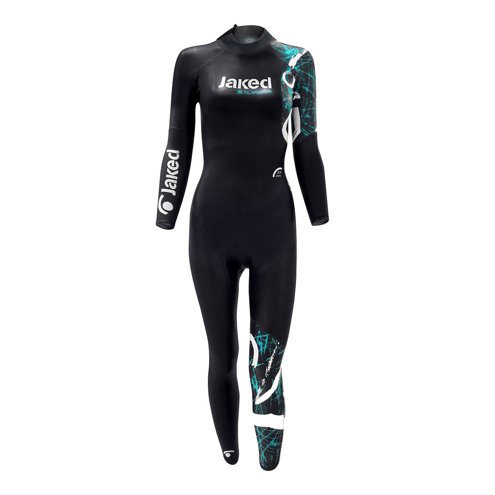 JAKED Women's Full Body Wetsuit ONE-THICKNESS JCWSD99001 JAKED Women's Full Body Wetsuit ONE-THICKNESS JCWSD99001