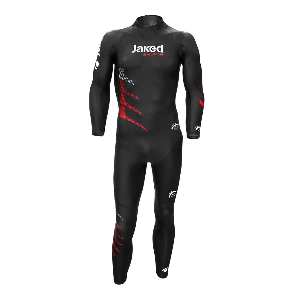 JAKED Men's Full Body Wetsuit CHALLENGER MULTI-THICKNESS JCWSU99001 JAKED Men's Full Body Wetsuit CHALLENGER MULTI-THICKNESS JCWSU99001