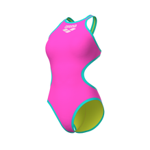 ARENA Woman One Piece ONE BIGLOGO 001198 986 Shocking Pink Water