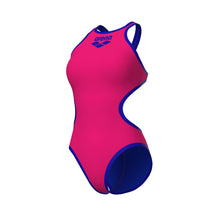 ARENA Woman One Piece ONE BIGLOGO 001198 988 Freak Rose-Neon Blue