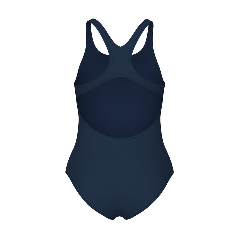 ARENA Girls's Team Swim PRO SOLID  Navy-White 004762 750