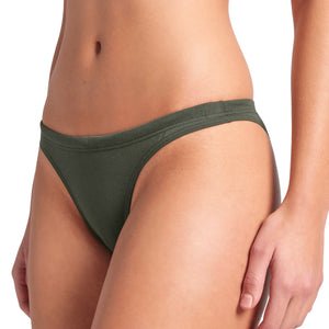 ARENA Woman Team SWIM BOTTOM SOLID  Dark Sage White 004769 660