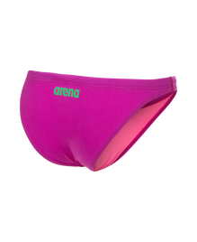ARENA Team Swim Bottom Solid Donna Very Fuchsia Team Green  004769 906