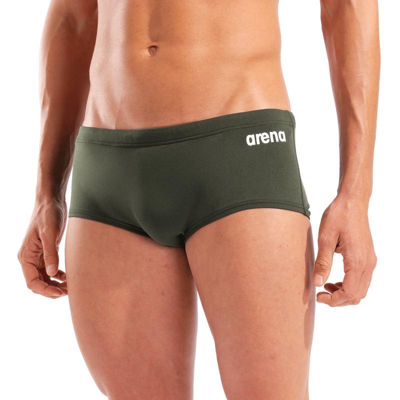 ARENA Men's Team Swim Low Waist SHORT Solid 004775 660 Dark Sage