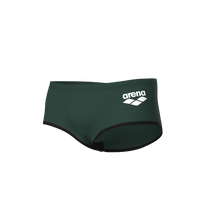 ARENA Men One Low Waist Short  Big Logo Dark Sage Black 008549 650