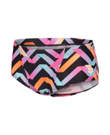 ARENA Men Texture Swim Low Waist Short Black Multi 010731 550