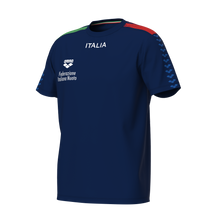 ARENA T-Shirt Italia FIN Team Stripe 010958 700 Dark Navy Italia (Copia)