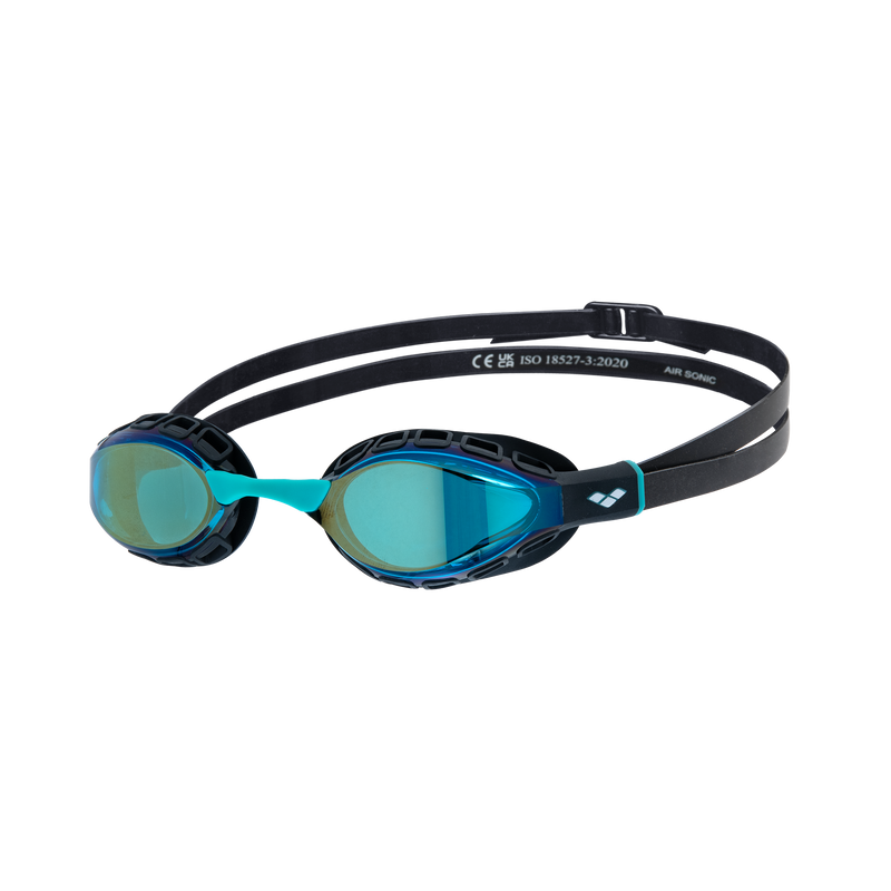 ARENA Occhialini Air Sonic Mirror 011004 150 Aqua Black