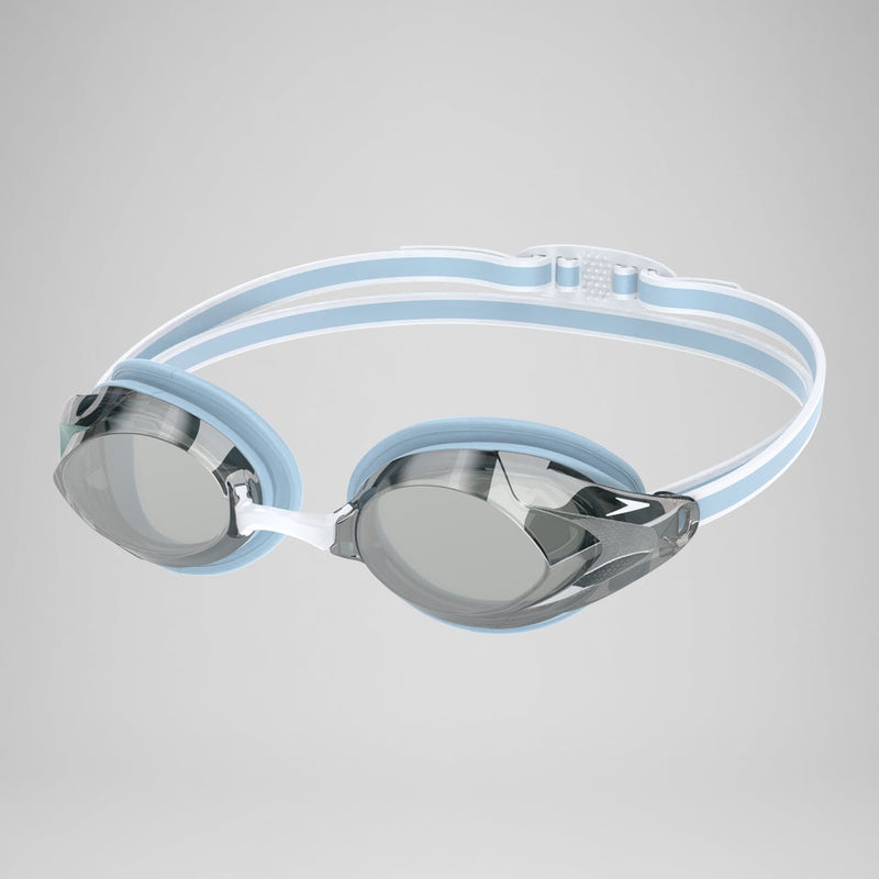 SPEEDO Goggles VANQUISHER 3.0 MIRROR WOMEN 004736 17931 Blue Silver